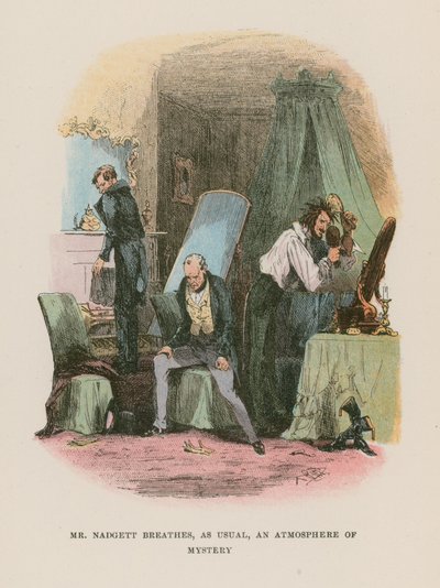 Illustration for Martin Chuzzlewit by Hablot Knight Browne